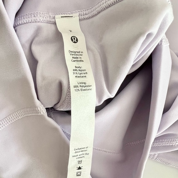 Lululemon Athletica Lilac Purple leggings - Picture 5 of 6